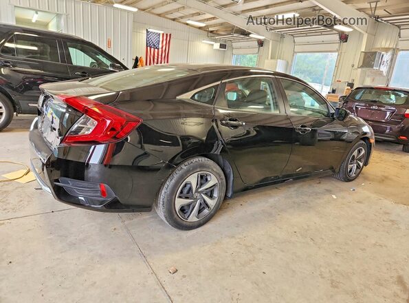2HGFC2F60MH555168 2021 HONDA CIVIC Black Trasero derecho