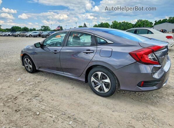 2HGFC2F61KH513878 2019 HONDA CIVIC Gray უკანა მარცხენა