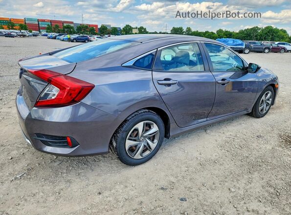 2HGFC2F61KH513878 2019 HONDA CIVIC Gray უკანა მარჯვენა