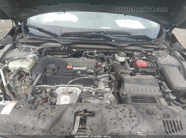 2HGFC2F61KH516411 2019 HONDA CIVIC Серый Вид сзади