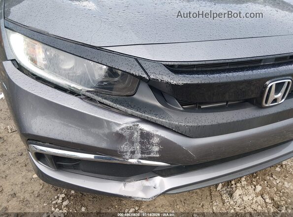 2HGFC2F61KH516411 2019 HONDA CIVIC Серый Вид спереди