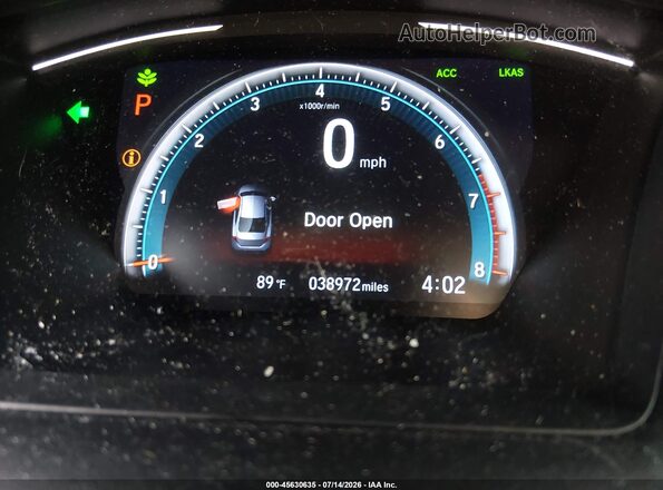2HGFC2F61KH516411 2019 HONDA CIVIC Серый 