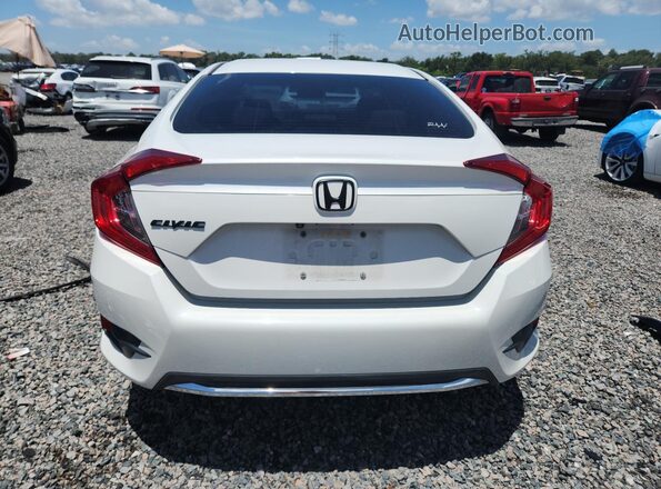 2HGFC2F61KH519700 2019 HONDA CIVIC White Widok z tyłu