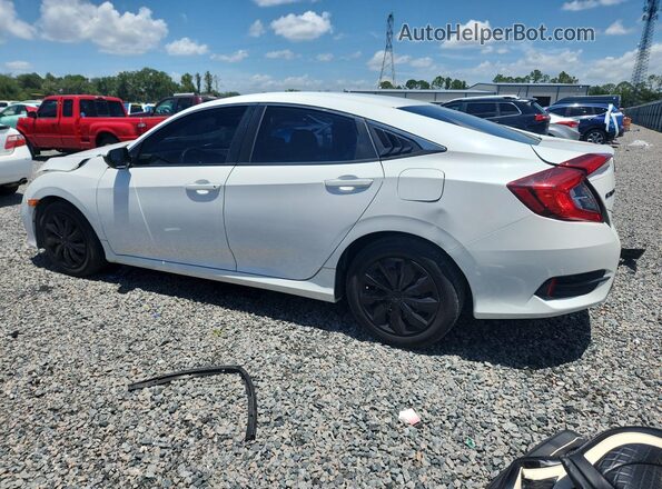 2HGFC2F61KH519700 2019 HONDA CIVIC White Tył lewy