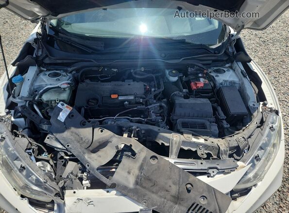2HGFC2F61KH519700 2019 HONDA CIVIC White Widok wnętrza z tyłu