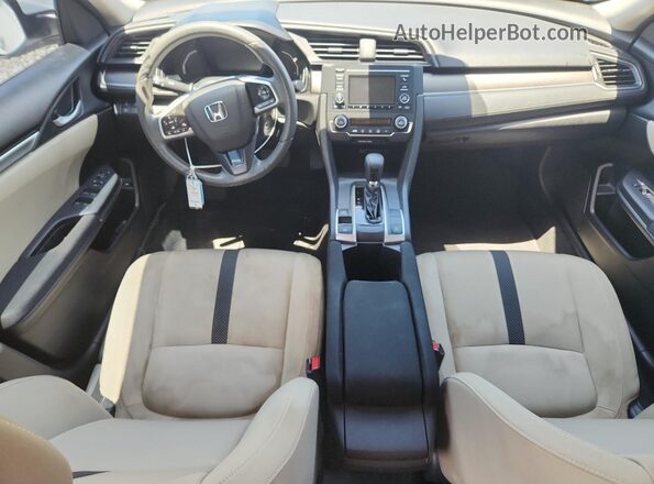 2HGFC2F61KH519700 2019 HONDA CIVIC White Widok deski rozdzielczej