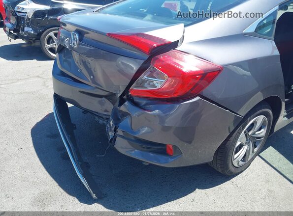 2HGFC2F61KH520748 2019 HONDA CIVIC Серый Вид спереди