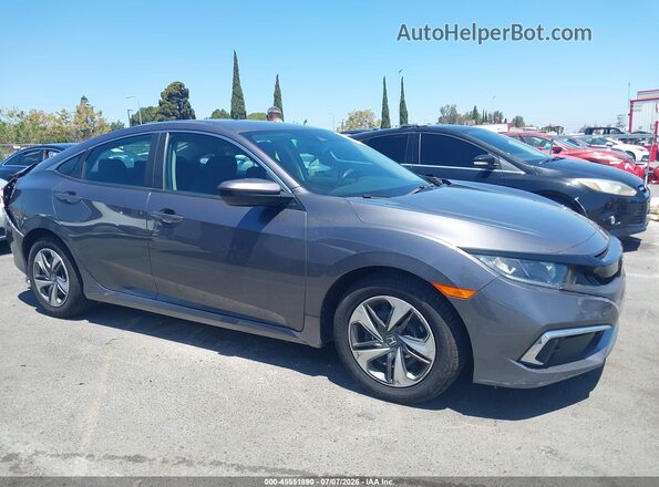 2HGFC2F61KH520748 2019 HONDA CIVIC Серый Вид щитка приборов