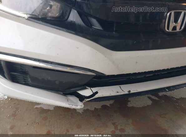 2HGFC2F61KH540451 2019 HONDA CIVIC White Դիմացի տեսք