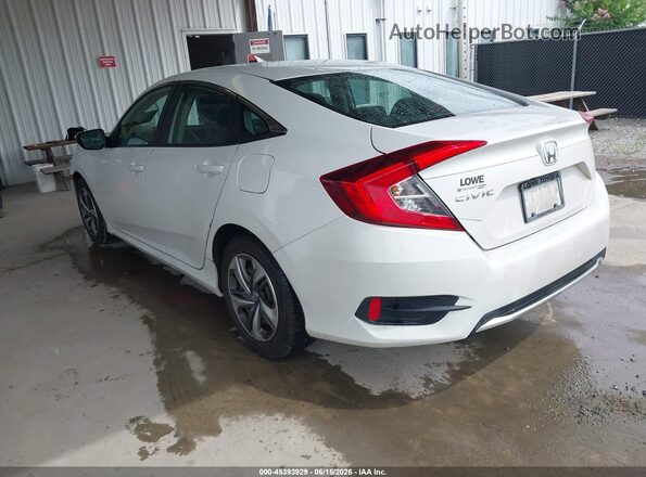 2HGFC2F61KH540451 2019 HONDA CIVIC White Հետևի ձախ
