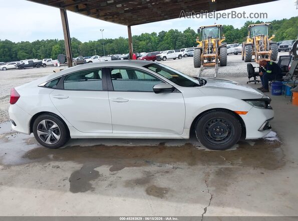 2HGFC2F61KH540451 2019 HONDA CIVIC White Սալոնի հետևի տեսք