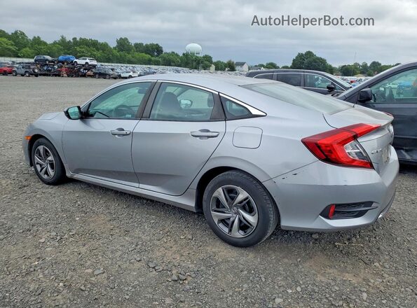 2HGFC2F61KH548422 2019 HONDA CIVIC Silver უკანა მარცხენა