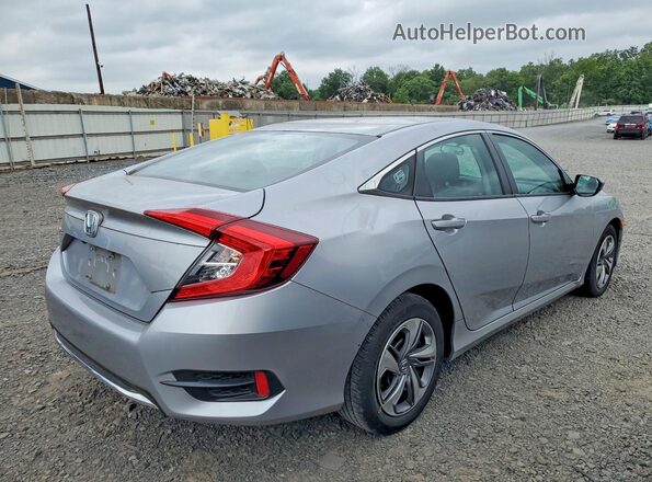 2HGFC2F61KH548422 2019 HONDA CIVIC Silver უკანა მარჯვენა