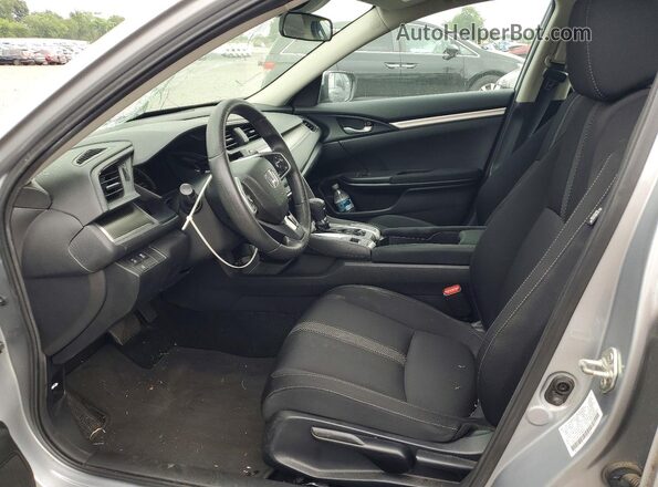 2HGFC2F61KH548422 2019 HONDA CIVIC Silver წინა სალონის ხედი