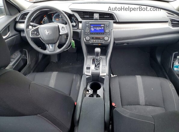 2HGFC2F61KH548422 2019 HONDA CIVIC Silver წინა პანელის ხედი