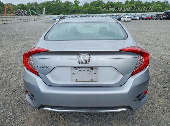 2HGFC2F61KH548422 2019 HONDA CIVIC Silver უკანა ხედი