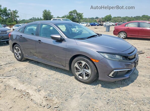 2HGFC2F61KH556763 2019 HONDA CIVIC Gray Przód prawy