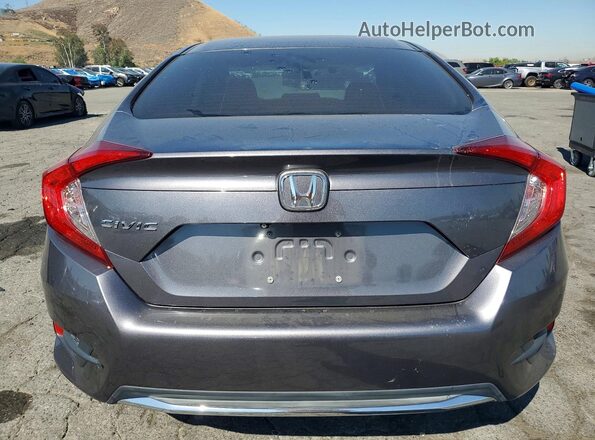 2HGFC2F61KH570047 2019 HONDA CIVIC Серый Вид сзади