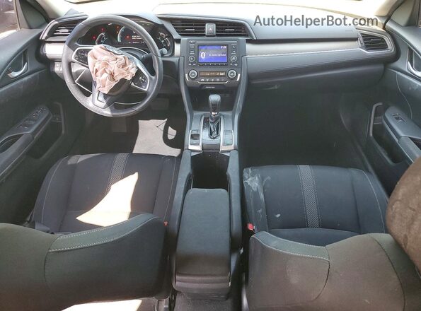 2HGFC2F61KH570047 2019 HONDA CIVIC Серый Вид панели приборов