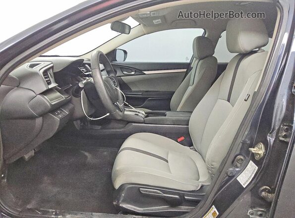 2HGFC2F61KH578407 2019 HONDA CIVIC Blue წინა სალონის ხედი