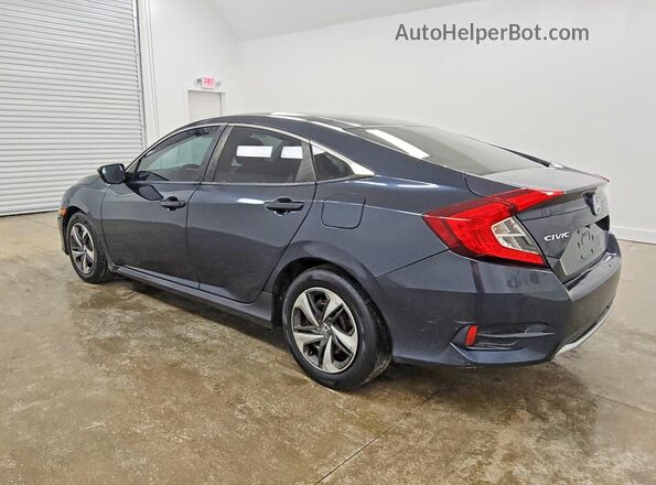 2HGFC2F61KH578407 2019 HONDA CIVIC Blue უკანა მარცხენა