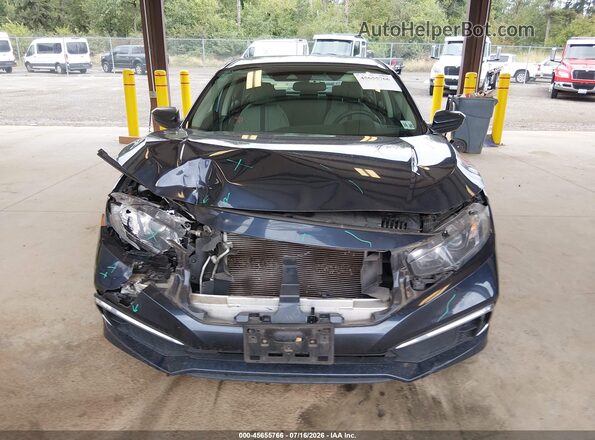 2HGFC2F61KH601216 2019 HONDA CIVIC Blue Vista interior trasera