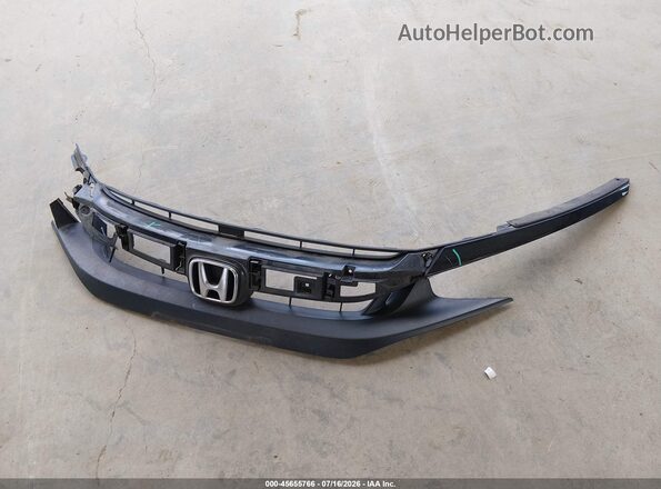 2HGFC2F61KH601216 2019 HONDA CIVIC Blue Vista del cuadro de instrumentos