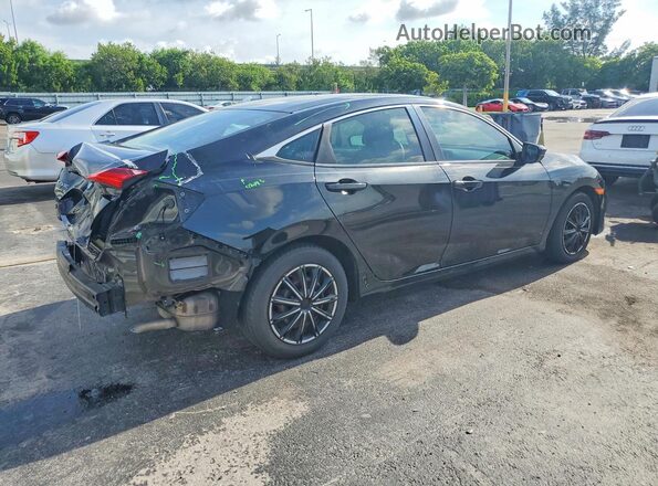 2HGFC2F61LH508939 2020 HONDA CIVIC Black Հետևի աջ