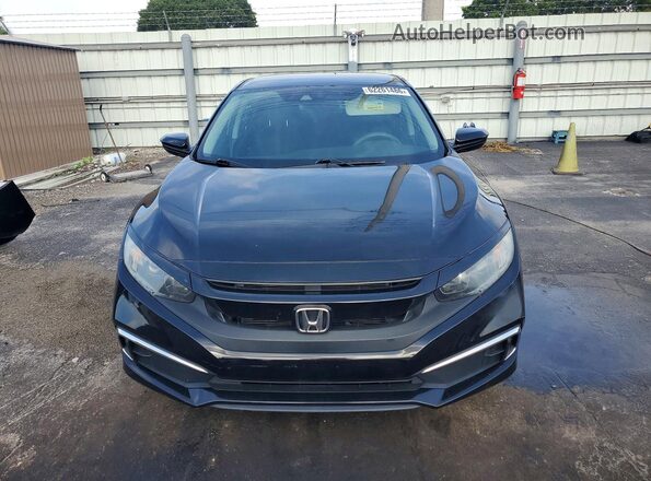 2HGFC2F61LH508939 2020 HONDA CIVIC Black Դիմացի տեսք