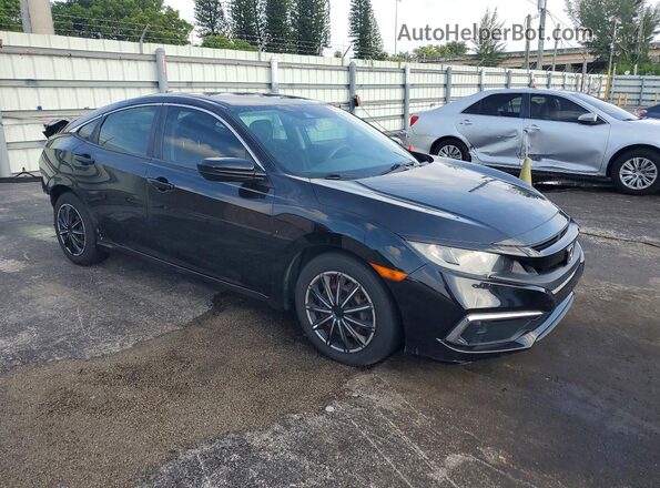 2HGFC2F61LH508939 2020 HONDA CIVIC Black Առջևի աջ