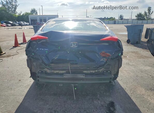 2HGFC2F61LH508939 2020 HONDA CIVIC Black Հետևի տեսք
