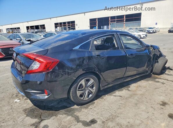 2HGFC2F61LH510660 2020 HONDA CIVIC Black Հետևի աջ