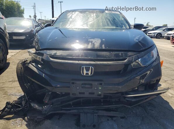 2HGFC2F61LH510660 2020 HONDA CIVIC Black Դիմացի տեսք