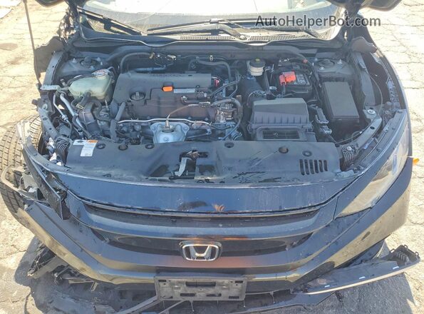 2HGFC2F61LH510660 2020 HONDA CIVIC Black Սալոնի հետևի տեսք