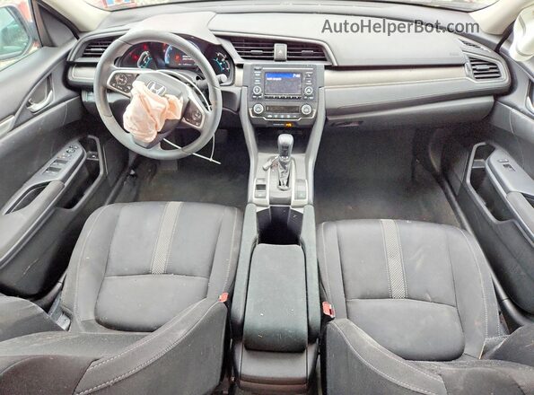 2HGFC2F61LH562578 2020 HONDA CIVIC Red Vista del salpicadero