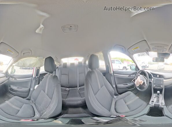 2HGFC2F61LH562578 2020 HONDA CIVIC Red Vista de la etiqueta del VIN