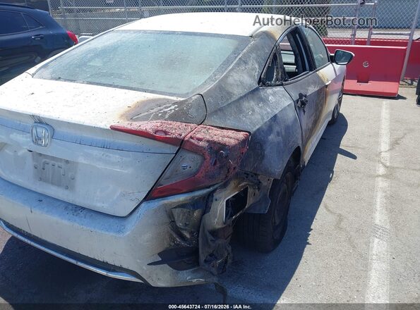 2HGFC2F61LH568297 2020 HONDA CIVIC White Вид щитка приладів