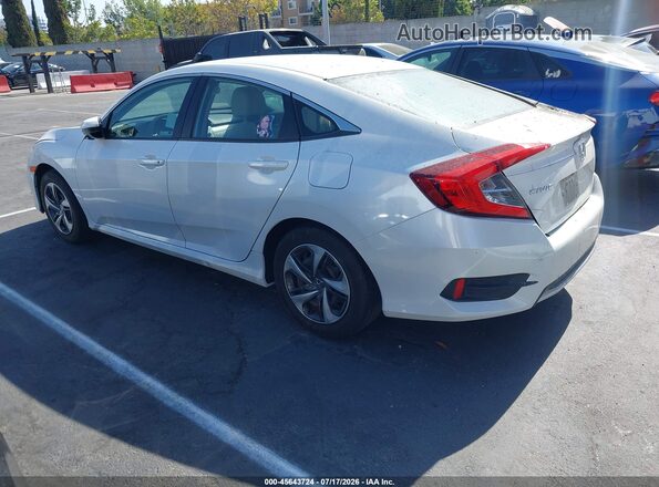 2HGFC2F61LH568297 2020 HONDA CIVIC White Задня ліва чверть