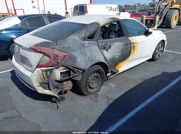 2HGFC2F61LH568297 2020 HONDA CIVIC White Задня права чверть
