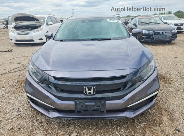 2HGFC2F61LH581681 2020 HONDA CIVIC Gray წინა ხედი