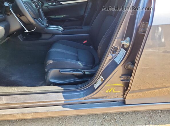 2HGFC2F61LH581681 2020 HONDA CIVIC Gray ძრავის განყოფილების ხედი