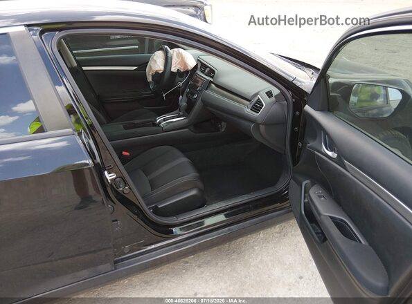2HGFC2F61LH599257 2020 HONDA CIVIC Black Vista interior delantera