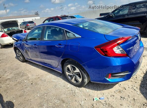 2HGFC2F61MH532000 2021 HONDA CIVIC Blue Rear left