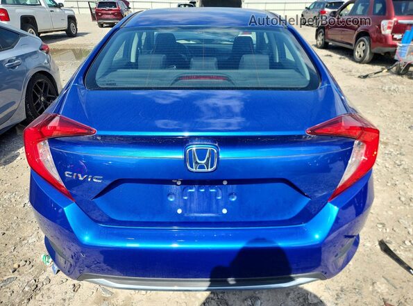 2HGFC2F61MH532000 2021 HONDA CIVIC Blue Rear view