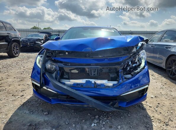 2HGFC2F61MH532000 2021 HONDA CIVIC Blue Front view