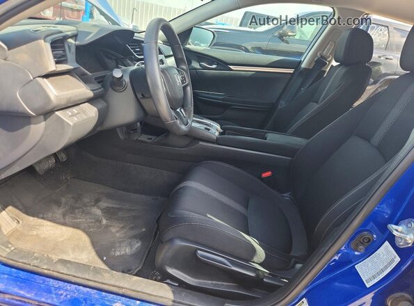 2HGFC2F61MH532000 2021 HONDA CIVIC Blue Front interior view