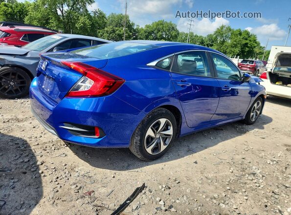2HGFC2F61MH532000 2021 HONDA CIVIC Blue Rear right