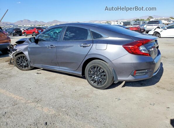 2HGFC2F61MH559973 2021 HONDA CIVIC Gray Հետևի ձախ
