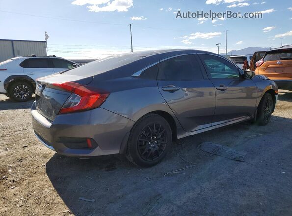 2HGFC2F61MH559973 2021 HONDA CIVIC Gray Հետևի աջ