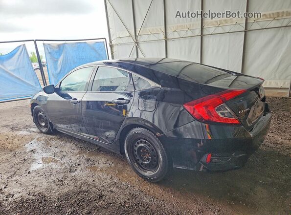 2HGFC2F62GH000839 2016 HONDA CIVIC Black Rear left